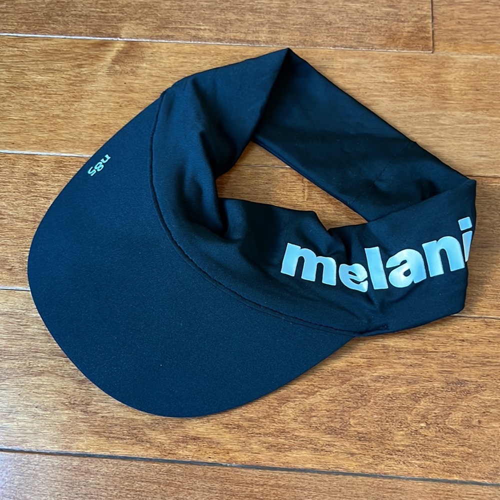 NWT Black Melanin Visor Hat OS